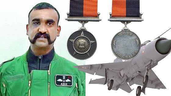 “இந்திய விமானப்படை வீரர் அபிநந்தனுக்கு ‘வீர் சக்ரா’ விருது” - மத்திய அரசு அறிவிப்பு!
