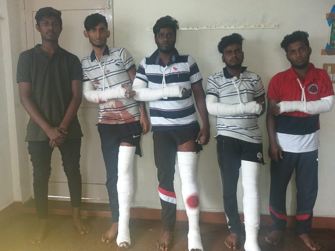 திருத்தணியில் வாலிபர் கொடூர கொலை : கொலையாளிகளைப் பிடித்து கை, காலை உடைத்து ‘மாவுக்கட்டு’ போட்ட போலிஸ் !
