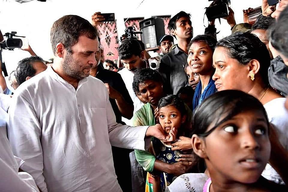 கேரளாவில் வெள்ளம் பாதித்த பகுதிகளை நேரடியாக பார்வையிட்டார் வயநாடு எம்.பி. ராகுல்காந்தி!