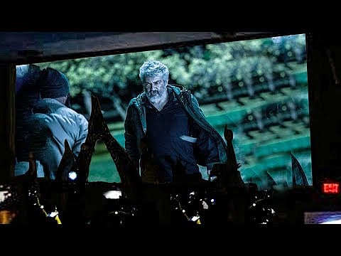 ஆர்வத்தில் திரையைக் கிழித்த அஜித் ரசிகர்கள் : தமிழ் படங்கள் திரையிடுவதை நிறுத்திய பிரான்ஸ் திரையரங்கம் !