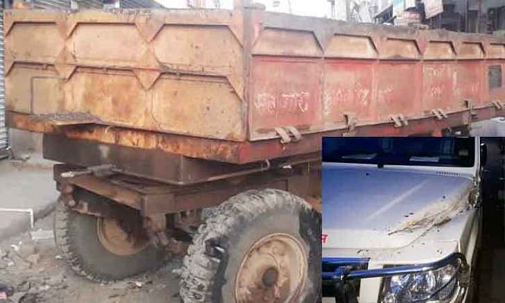 பா.ஜ.க ஆட்சியில் அதிகரிக்கும் மணல் மாஃபியா : கடத்தலைத் தடுக்க முயன்ற பெண் அதிகாரி மீது கொலை முயற்சி!