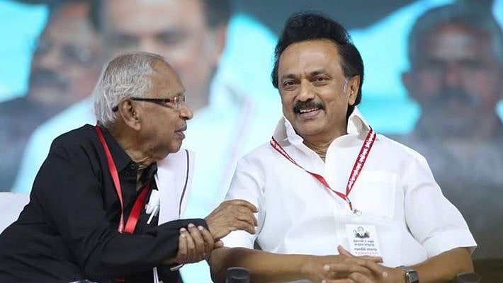 ஆசிரியர் கி.வீரமணிக்கு வாழ்நாள் சாதனையாளர் விருது: மு.க.ஸ்டாலின் வாழ்த்து