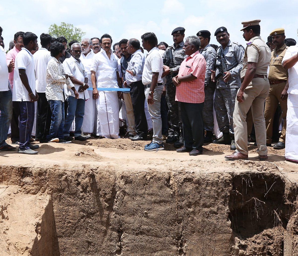 “தமிழர்களின் வரலாற்றுப் பெருமைகளை பறைசாற்றும் கீழடி” - அகழாய்வுப் பணிகளை பார்வையிட்ட மு.க.ஸ்டாலின்!