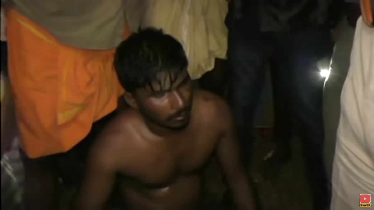 சிறுமியை கடத்த முயன்ற இந்து முன்னணி பிரமுகர் : பொதுமக்களே பிடித்து போலிஸில் ஒப்படைப்பு!