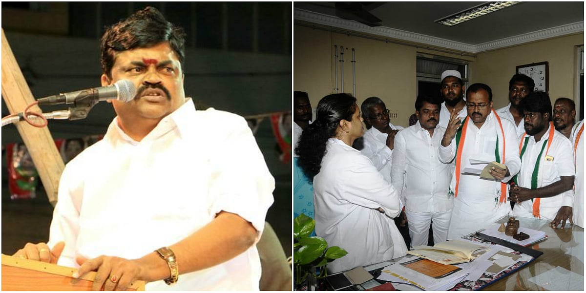 “ராஜேந்திர பாலாஜிக்கு மனநிலை பாதிப்பு” - கீழ்ப்பாக்கம் மருத்துவமனையில் மனு அளிக்க முயன்ற காங்கிரஸார்!