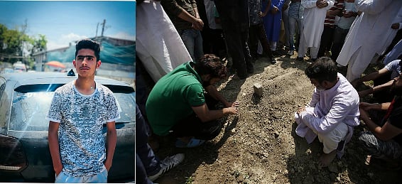 மாணவர் அஸ்ரர் அஹமட் புதைக்கப்பட்ட இடம்