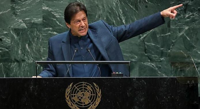 “ஒர் அணு ஆயுத போர்  நடக்க வாய்ப்பு உள்ளது” ; ஐ.நா சபையில் இந்தியாவை எச்சரித்து பேசிய இம்ரான் கான்!