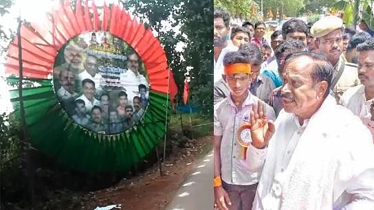 வழக்கம்போல நீதிமன்றத்தை மதிக்காத ஹெச்.ராஜா - பா.ஜ.க-வினரால் சாலையில் அனுமதியின்றி வைக்கப்பட்ட பேனர்கள்!