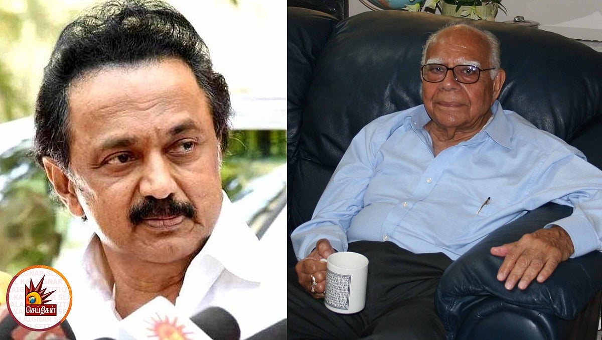 “ஜனநாயகத்தில் பற்று கொண்டோருக்கு பேரிழப்பு” - ராம் ஜெத்மலானி மறைவுக்கு மு.க.ஸ்டாலின் இரங்கல்!