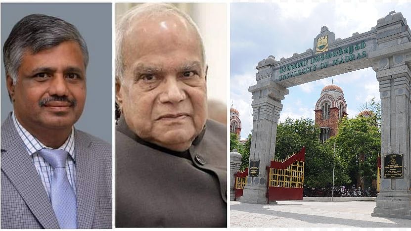 ஆளுநரின் தலையீட்டால் அட்மிஷனை ரத்து செய்த சென்னை பல்கலைக்கழகம் : நடவடிக்கையை எதிர்த்து மாணவர் புகார்!