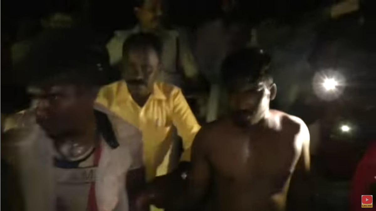 சிறுமியை கடத்த முயன்ற இந்து முன்னணி பிரமுகர் : பொதுமக்களே பிடித்து போலிஸில் ஒப்படைப்பு!