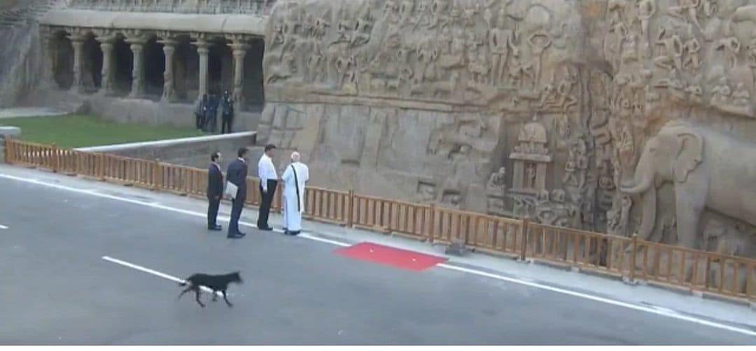 மோடி - ஜிங்பிங் சந்திப்பின்போது போலிஸாரை அதிர்ச்சிக்குள்ளாக்கிய செயல்! #MODIXISUMMIT