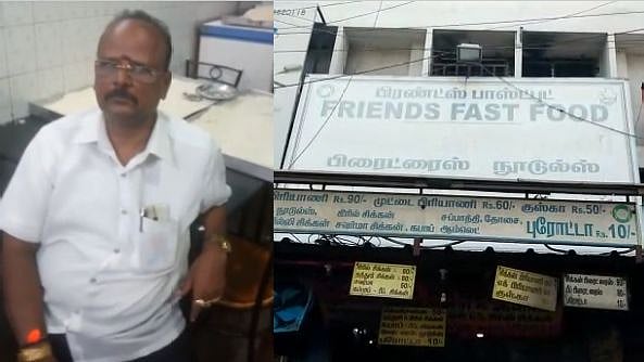 ப்ளாஸ்டிக் பயன்பாட்டை தட்டிக் கேட்ட போலிஸை மிரட்டிய ஆர்.எஸ்.எஸ் பிரமுகர் : கடைக்கு சீல் வைத்த அதிகாரிகள்
