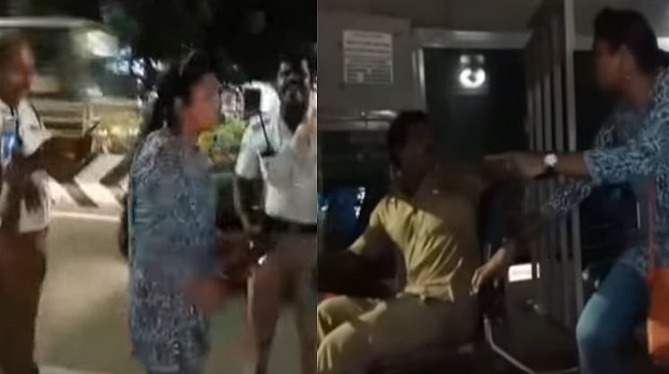 ஒருமையில் பேசிய அரசு பேருந்து நடத்துனர் - ஆத்திரமடைந்த பெண் செய்த காரியத்தால் அதிர்ந்த ஓட்டுனர்!