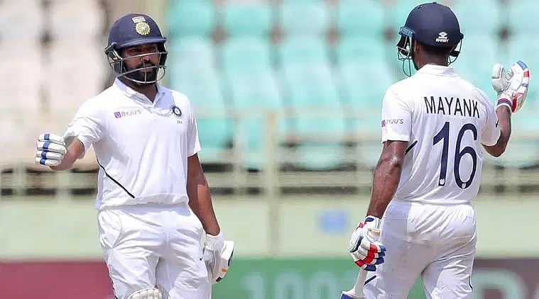 INDvSA : சாதனைகளை புரட்டிப்போட்ட ரோஹித் சர்மா, மயங்க் அகர்வால்! #CricStats 