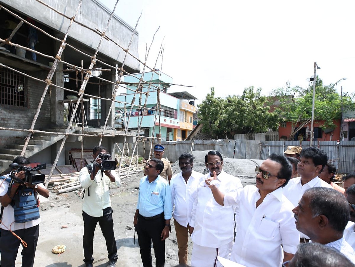 “8 ஆண்டுகளாக வெறும் மனு மட்டுமே கொடுத்து வருகிறது அ.தி.மு.க அரசு” : கொளத்தூரில் மு.க.ஸ்டாலின் பேட்டி!