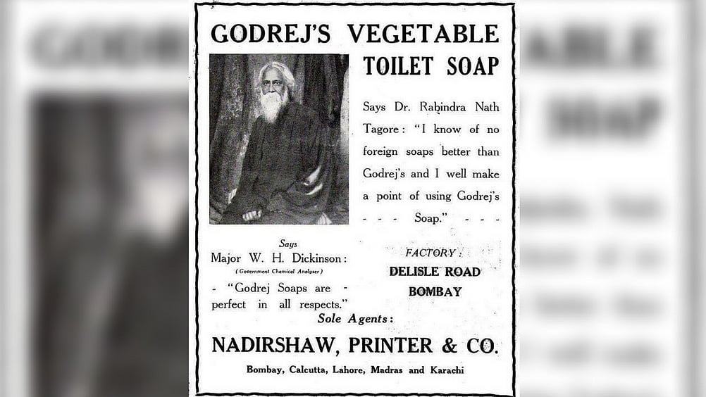‘நூற்றுக்கணக்கான நிறுவனங்களின் விளம்பரத் தூதர் மகாகவி ரவீந்திரநாத் தாகூர்’ - அபூர்வத் தகவல்கள்!