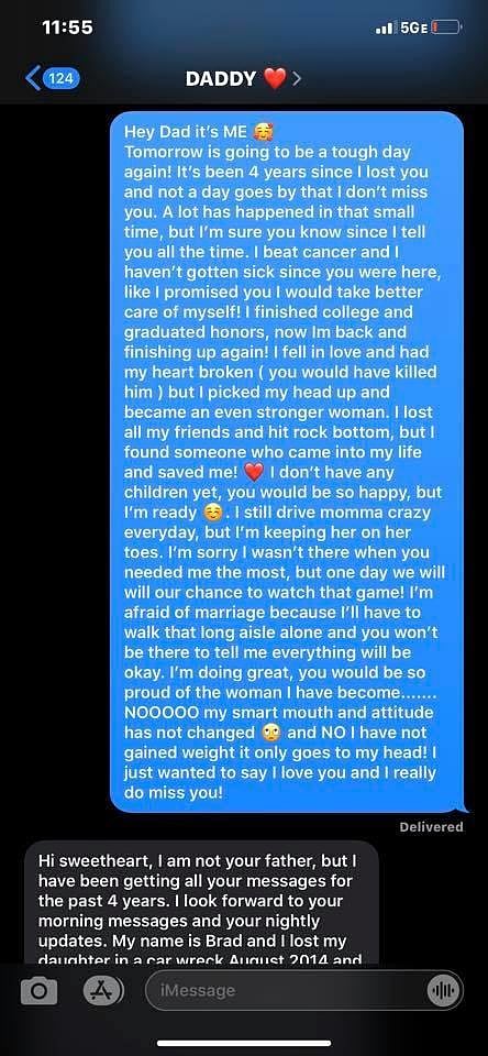 இறந்துபோன தந்தையின் மொபைல்போனில் வந்த ‘இன்ப அதிர்ச்சி’ தகவல்: நெகிழ்ந்து போன மகள் - வைரல் பதிவு!