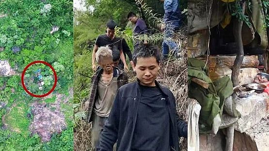 தலைமறைவாகி 17 ஆண்டுகளாக குகையில் வாழ்ந்த கைதி : ட்ரோன் மூலம் கண்டுபிடித்த போலிஸார் ! 