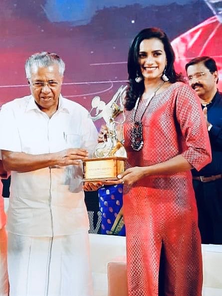 “ஒலிம்பிக்கில் தங்கம் வெல்வதே எனது லட்சியம்; அதற்காக தயாராகிறேன்” - பி.வி.சிந்து பேச்சு!