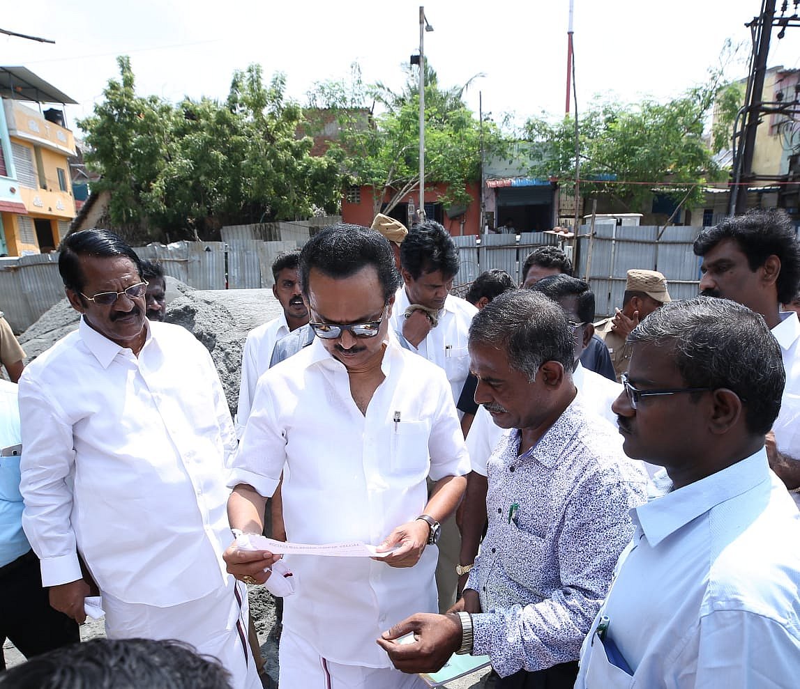 “8 ஆண்டுகளாக வெறும் மனு மட்டுமே கொடுத்து வருகிறது அ.தி.மு.க அரசு” : கொளத்தூரில் மு.க.ஸ்டாலின் பேட்டி!