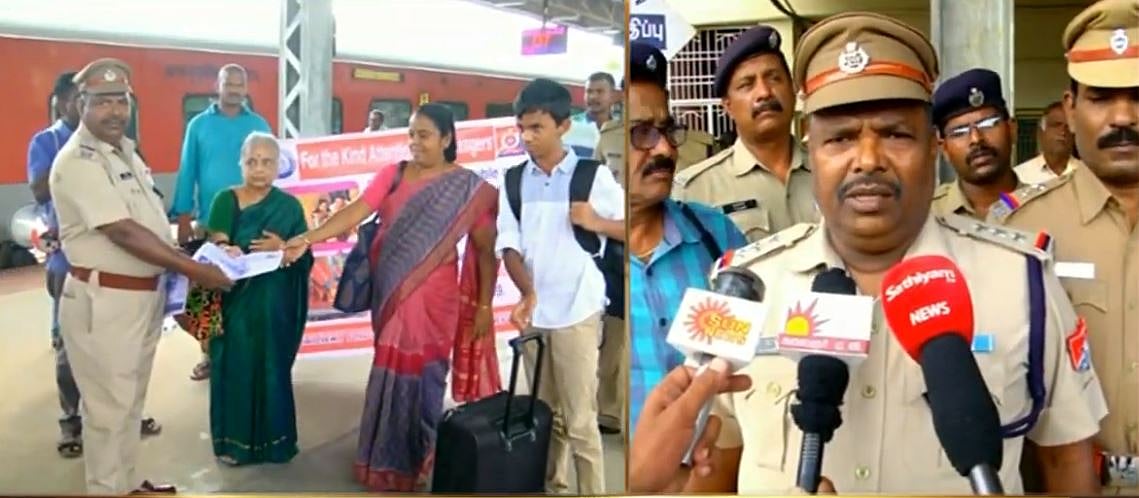 பட்டாசுகளை ரயிலில் கொண்டுச் சென்றால் 3 ஆண்டு சிறை - ரயில்வே போலிஸார் எச்சரிக்கை