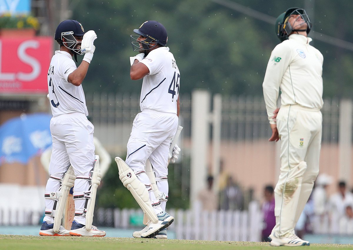 சதமடித்து பல சாதனைகளைத் தனதாக்கிய ‘ஹிட் மேன்’ - சச்சின் சாதனையை சமன் செய்து அசத்தல்! #INDvsSA