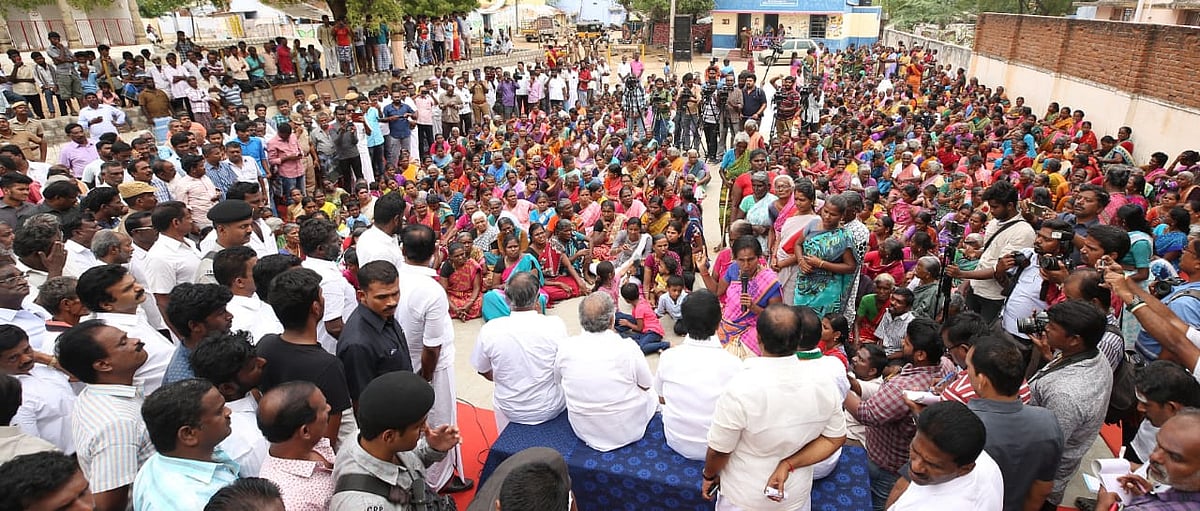  “அதிமுக ஆட்சியில் கமிஷன் அடிக்கப்படுகிறதே தவிர வேலை நடக்கவில்லை”- மக்கள் மத்தியில் மு.க.ஸ்டாலின் பேச்சு!