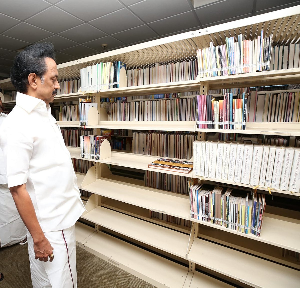 அண்ணா நூற்றாண்டு நூலகத்திற்கு திடீர் விசிட்... உறுப்பினர் ஆன மு.க ஸ்டாலின் (Album)