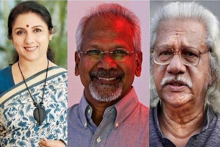 நடிகை ரேவதி, இயக்குநர்கள் மணிரத்னம் & அடூர் கோபாலகிருஷ்ணன்