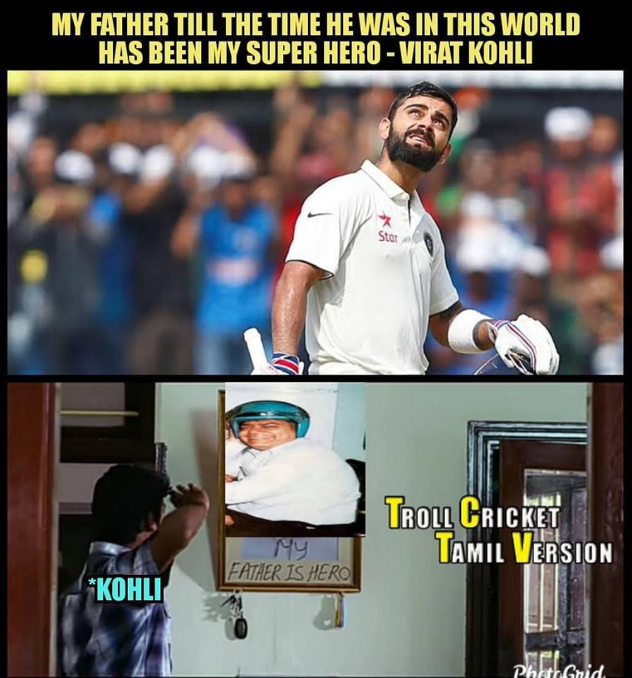 ''ஆல் ஏரியாலயும் அய்யா கில்லி டா''-விராட் கோலி பிறந்தநாள் தின மீம் தொகுப்பு!