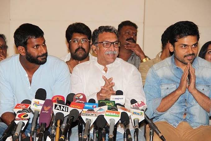 நடிகர் சங்கத்திற்க்கு சிறப்பு அதிகாரி நியமனம் : வழக்கு தொடுக்க பாண்டவர் அணியினர் முடிவு!