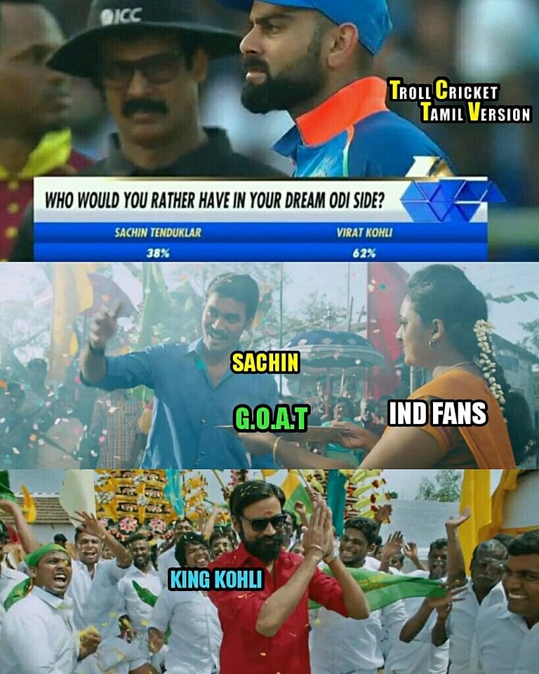 ''ஆல் ஏரியாலயும் அய்யா கில்லி டா''-விராட் கோலி பிறந்தநாள் தின மீம் தொகுப்பு!