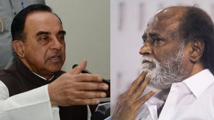 ‘சினிமா கூத்தாடிகள் ஒன்றுமே செய்யமுடியாது’ - நடிகர் ரஜினிகாந்த் மீது சுப்ரமணியசாமி கடும் தாக்கு!