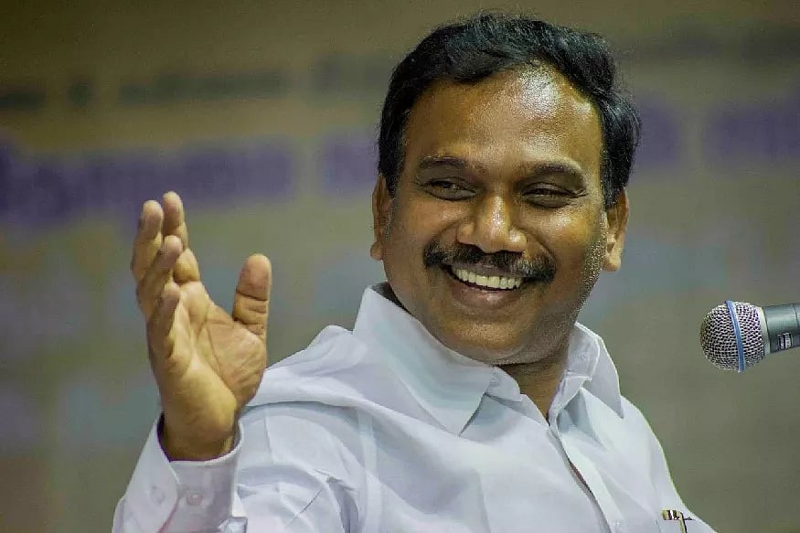 “கலைஞர் 100 நாணயம் : ‘காந்தாரி’ போலக் கதறுகிறார் பழனிசாமி” - ஆ.ராசா MP பதிலடி!