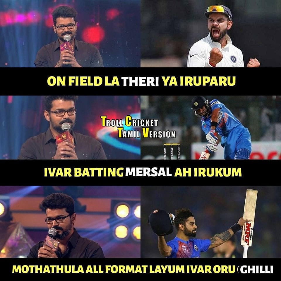 ''ஆல் ஏரியாலயும் அய்யா கில்லி டா''-விராட் கோலி பிறந்தநாள் தின மீம் தொகுப்பு!
