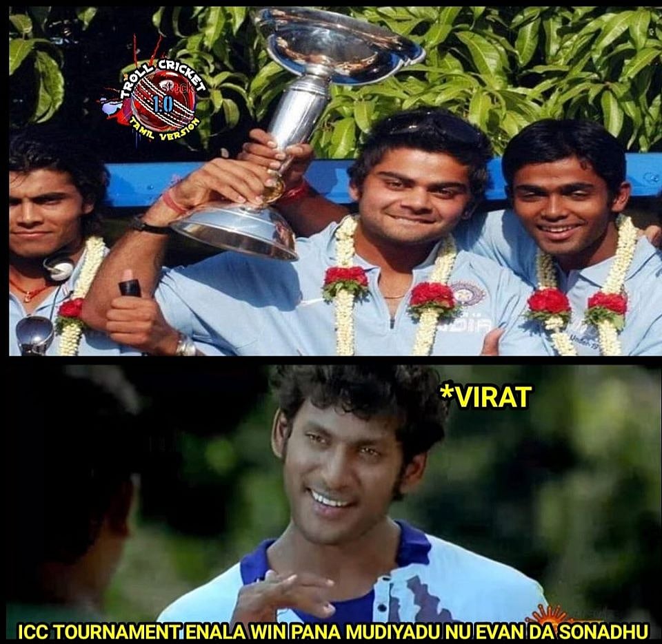 ''ஆல் ஏரியாலயும் அய்யா கில்லி டா''-விராட் கோலி பிறந்தநாள் தின மீம் தொகுப்பு!