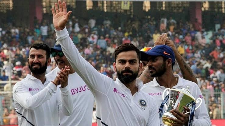 INDVSBAN : ’இந்த டெஸ்ட் போட்டியின் வெற்றிக்கு இவர்களே காரணம்’ : கோலி கைகாட்டும் சாம்பியன்கள் !
