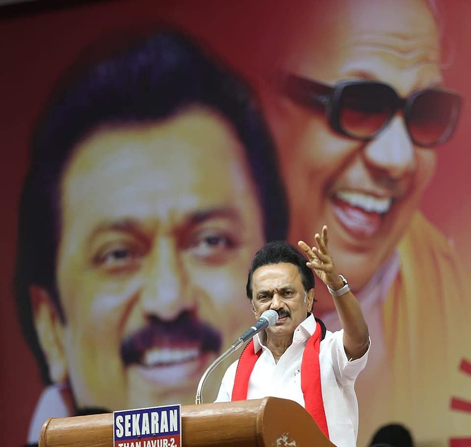 “ஊழல் அரசின் எந்த அமைச்சருடன் தொடர்பு வைத்திருக்கிறது அன்னை இன்ஃப்ரா டெவலப்பர்ஸ்?”- மு.க.ஸ்டாலின் பேச்சு!