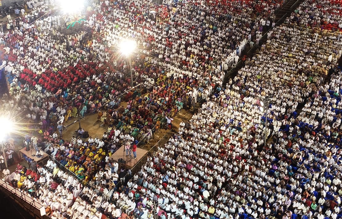 “அ.தி.மு.க அரசின் கொள்கையே கொள்ளையடிப்பதுதான்” - தி.மு.க பொதுக்கூட்டத்தில் தலைவர் மு.க.ஸ்டாலின் பேச்சு!