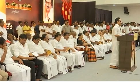 ''திராவிட முன்னேற்றக் கழகத்தின் வரலாற்றை வீரபாண்டியார் இல்லாமல் எழுத முடியாது'' - மு.க.ஸ்டாலின் புகழாரம்!