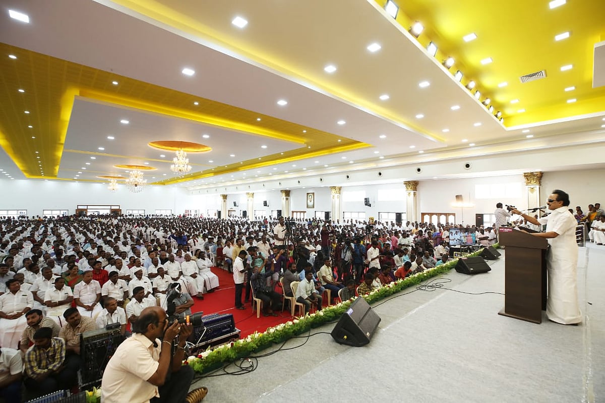 ''திராவிட முன்னேற்றக் கழகத்தின் வரலாற்றை வீரபாண்டியார் இல்லாமல் எழுத முடியாது'' - மு.க.ஸ்டாலின் புகழாரம்!