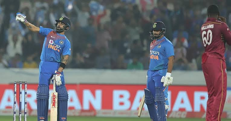 ஜமைக்காவில் நடந்த சம்பவத்திற்கு ‘பதிலடி’ கொடுத்த விராட் கோலி - வைரலாகும் வீடியோ!