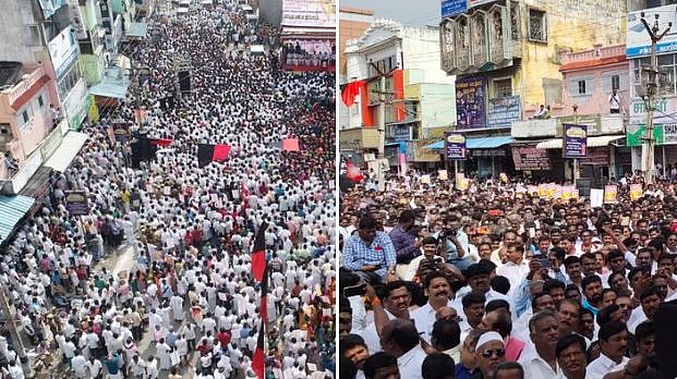 LIVE | தி.மு.க கண்டன ஆர்ப்பாட்டத்தில் மத்திய மாநில அரசுகளுக்கு எதிராக தமிழகம் முழுக்க ஒலித்த கோஷம்! #CAA