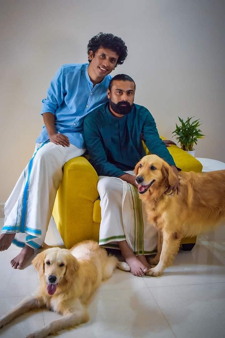 இணையத்தைக் கலக்கும் தன்பாலின காதலர்களின் pre-wedding போட்டோஷூட்! (ALBUM)