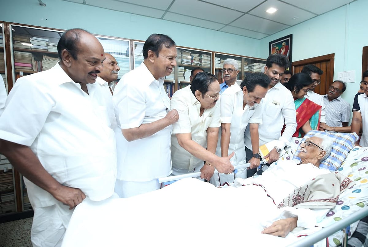 “பேராசிரியரிடம் நான் பெற்ற முதல் மதிப்பெண்” - தி.மு.க தலைவர் மு.க.ஸ்டாலின் நெகிழ்ச்சி!