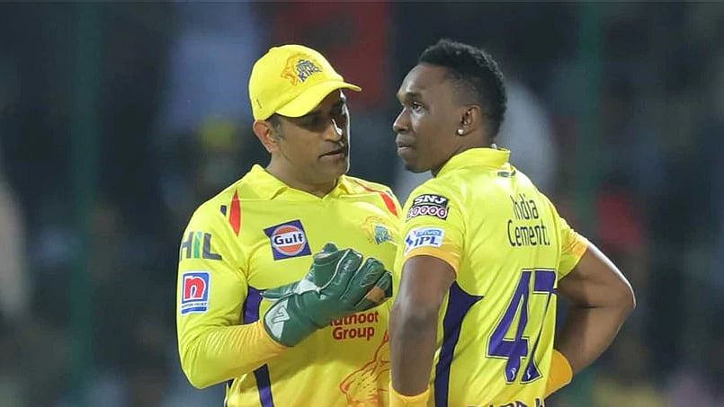 தோனி எங்களுக்கு கற்றுக்கொடுத்த அந்த ஒரு பாடம் - பிராவோ நெகிழ்ச்சி!