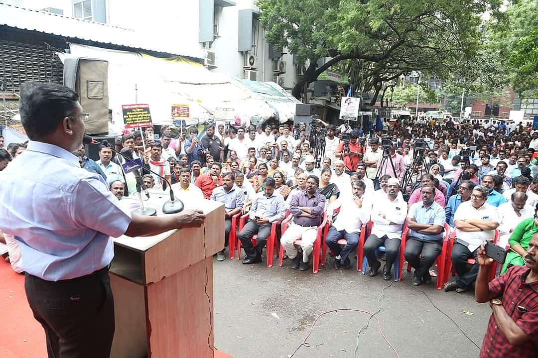 “தேச நலனுக்கு ஒப்பாத நடவடிக்கைகளில் ஈடுபடுகிறது பா.ஜ.க அரசு” - திருமாவளவன் கண்டனம்!