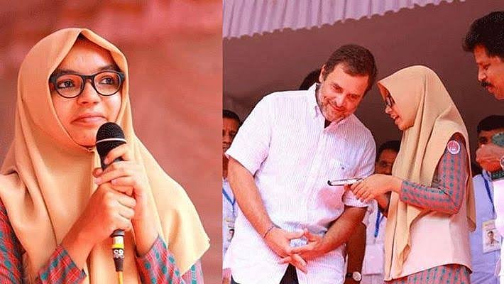 ராகுலின் ஆங்கிலப் பேச்சை மலையாளத்தில் மொழிபெயர்த்த 12ம் வகுப்பு மாணவி : ராகுல் கொடுத்த ஆச்சர்ய பரிசு !