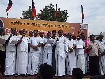 LIVE | தி.மு.க கண்டன ஆர்ப்பாட்டத்தில் மத்திய மாநில அரசுகளுக்கு எதிராக தமிழகம் முழுக்க ஒலித்த கோஷம்! #CAA